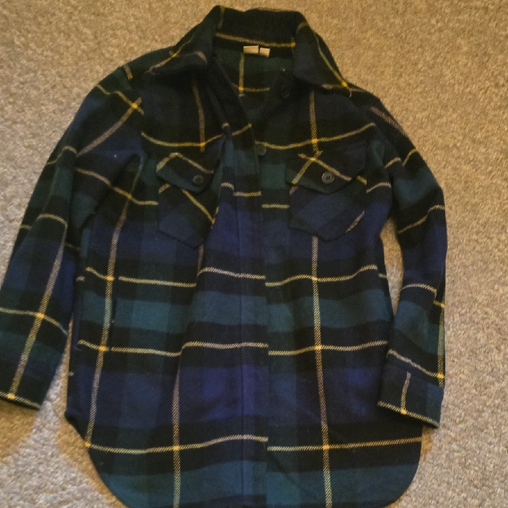 Plaid Fall Jacket (Oversized)